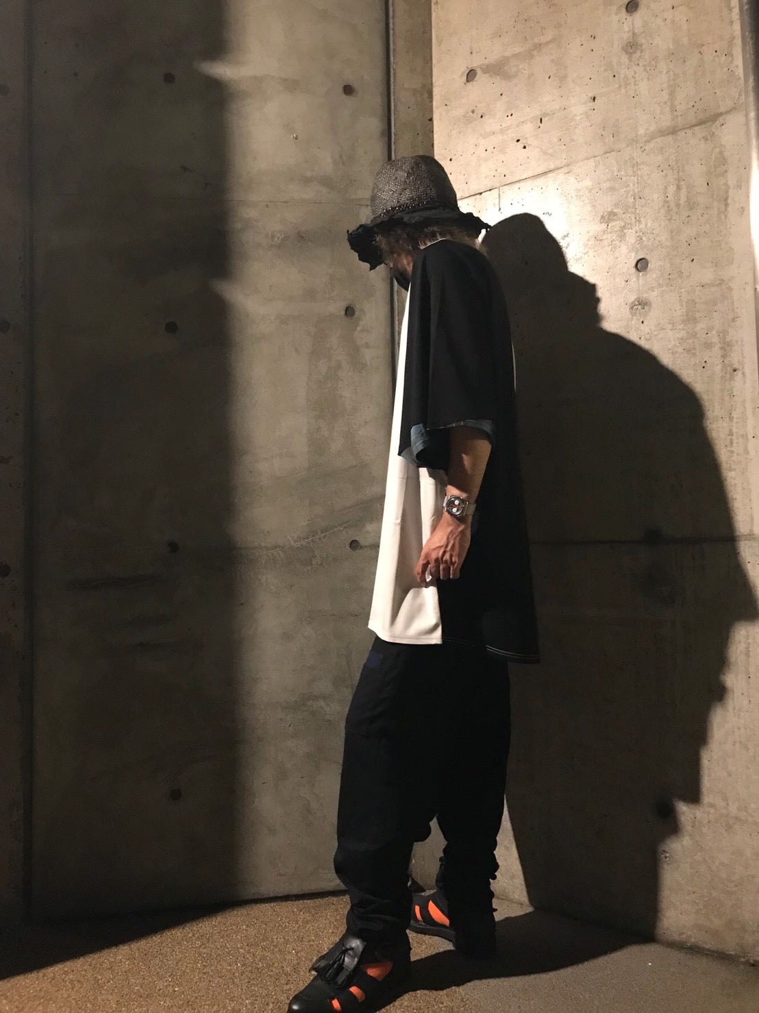 だっぴtee サイズ① Lt,Gray / Black