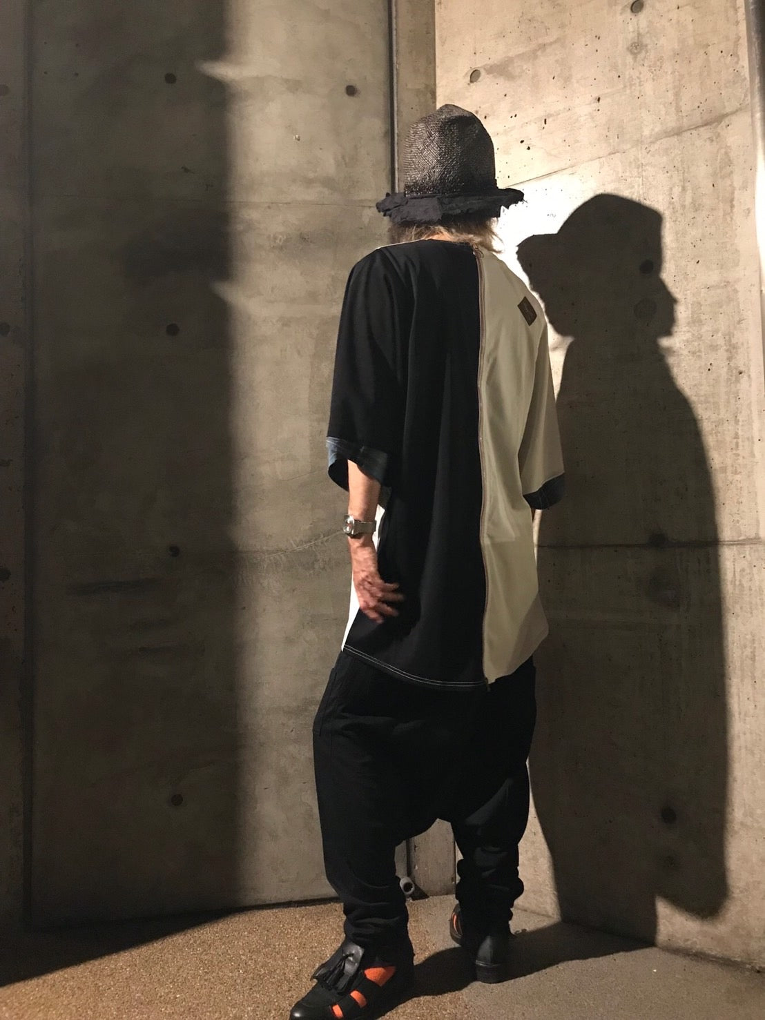だっぴtee サイズ① Lt,Gray / Black
