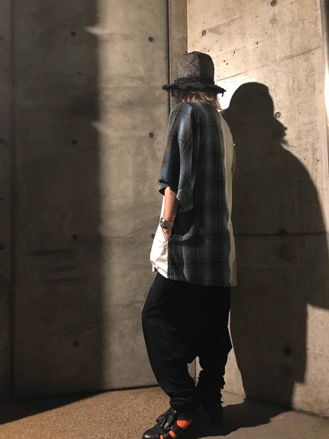 だっぴtee サイズ① Lt,Gray アシメ