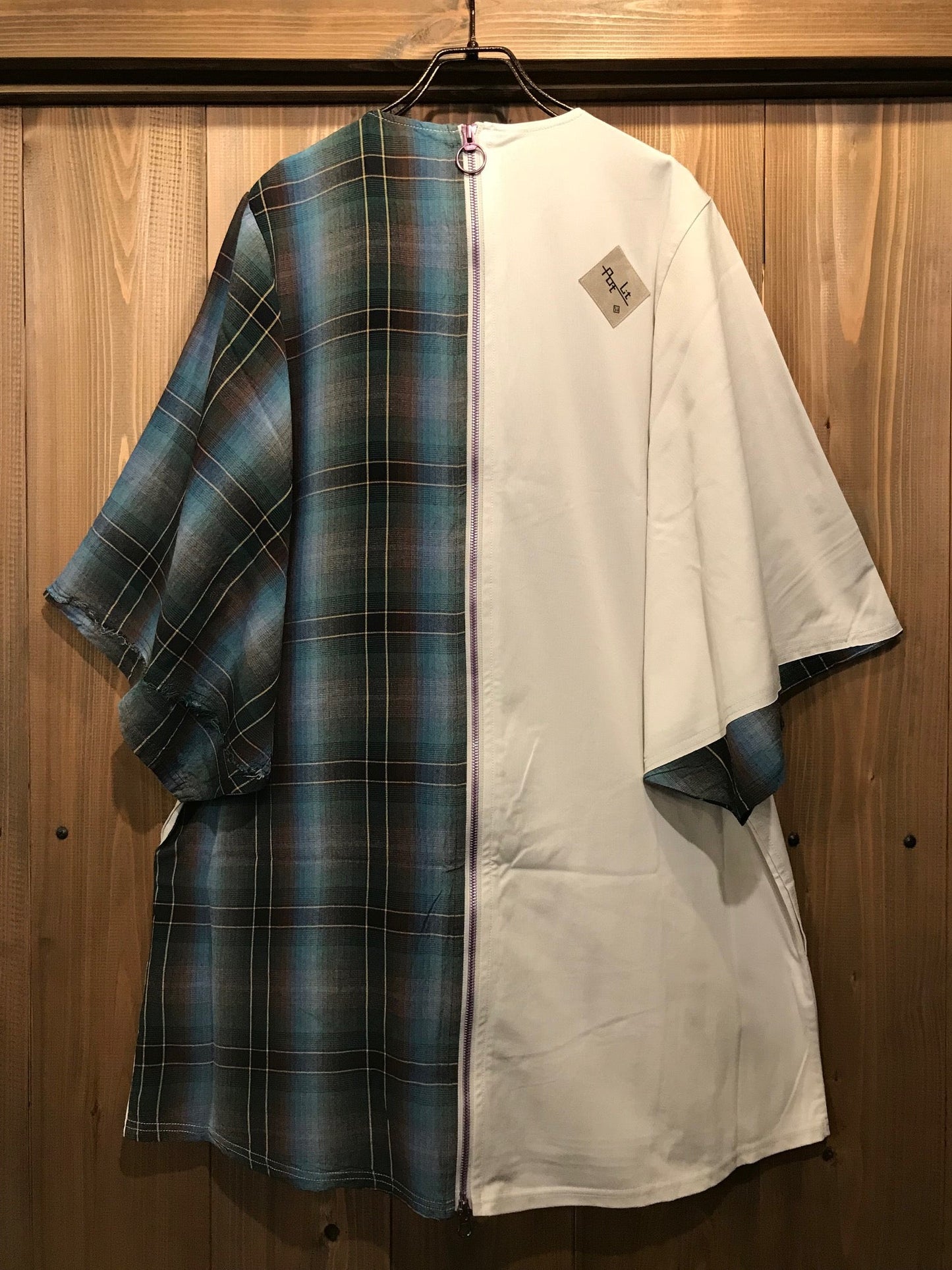 だっぴtee サイズ① Lt,Gray アシメ